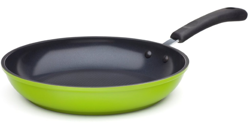 green earth ceramic fry pan