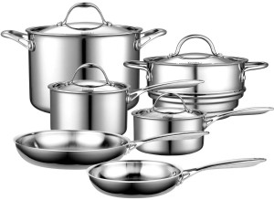 cooks standard multi-ply clad stainless steel cookware