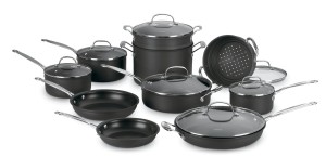 cuisinart chef's classic hard anodized cookware