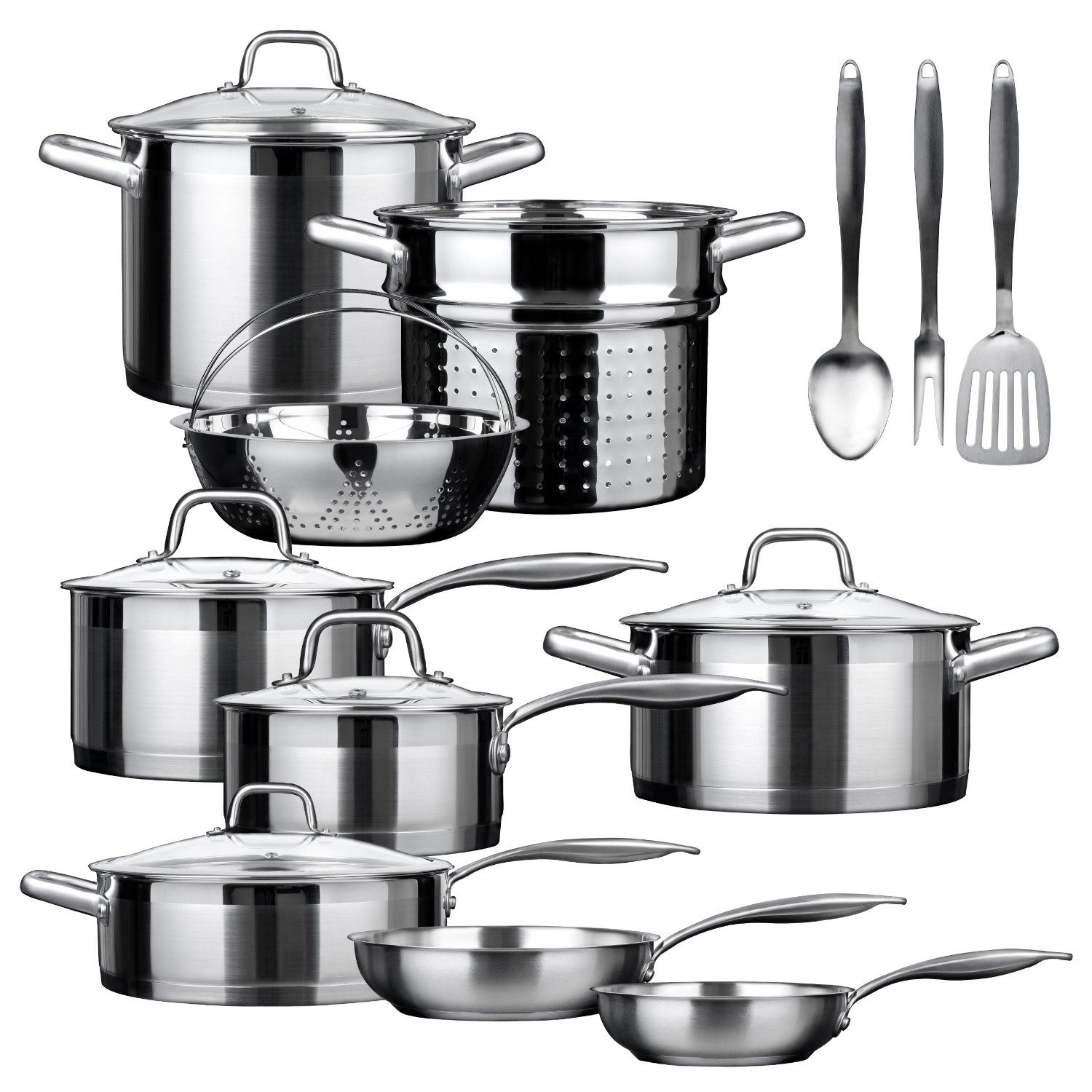 Duxtop Professional 17-Piece Review - Stainless Steel Cookware