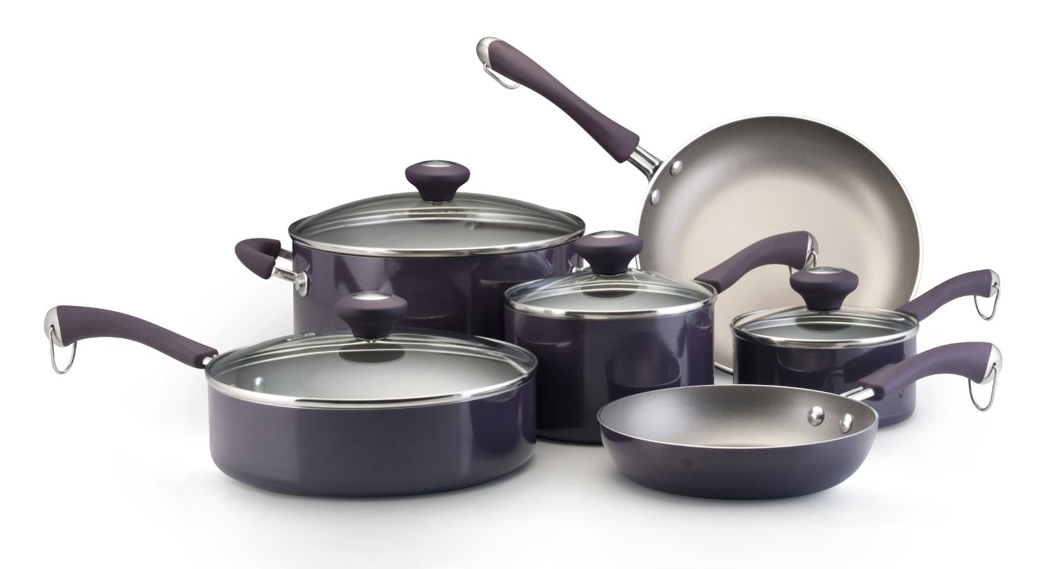 Paula Deen Silver Saucepans