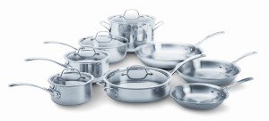 calphalon tri ply stainless steel cookware