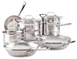 emeril chef's stainless 12-piece set