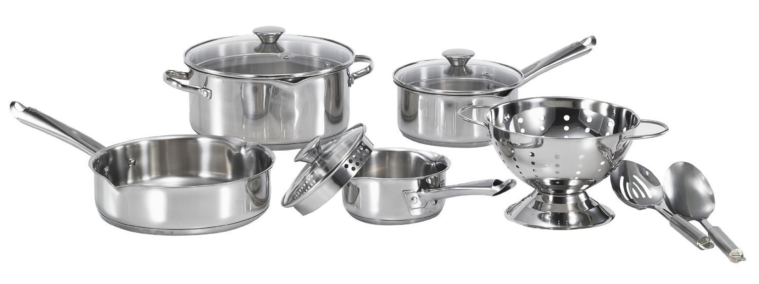WearEver Cook And Strain Cookware Set : Is It The One To Buy? Wearever Stainless Steel Pots And Pans