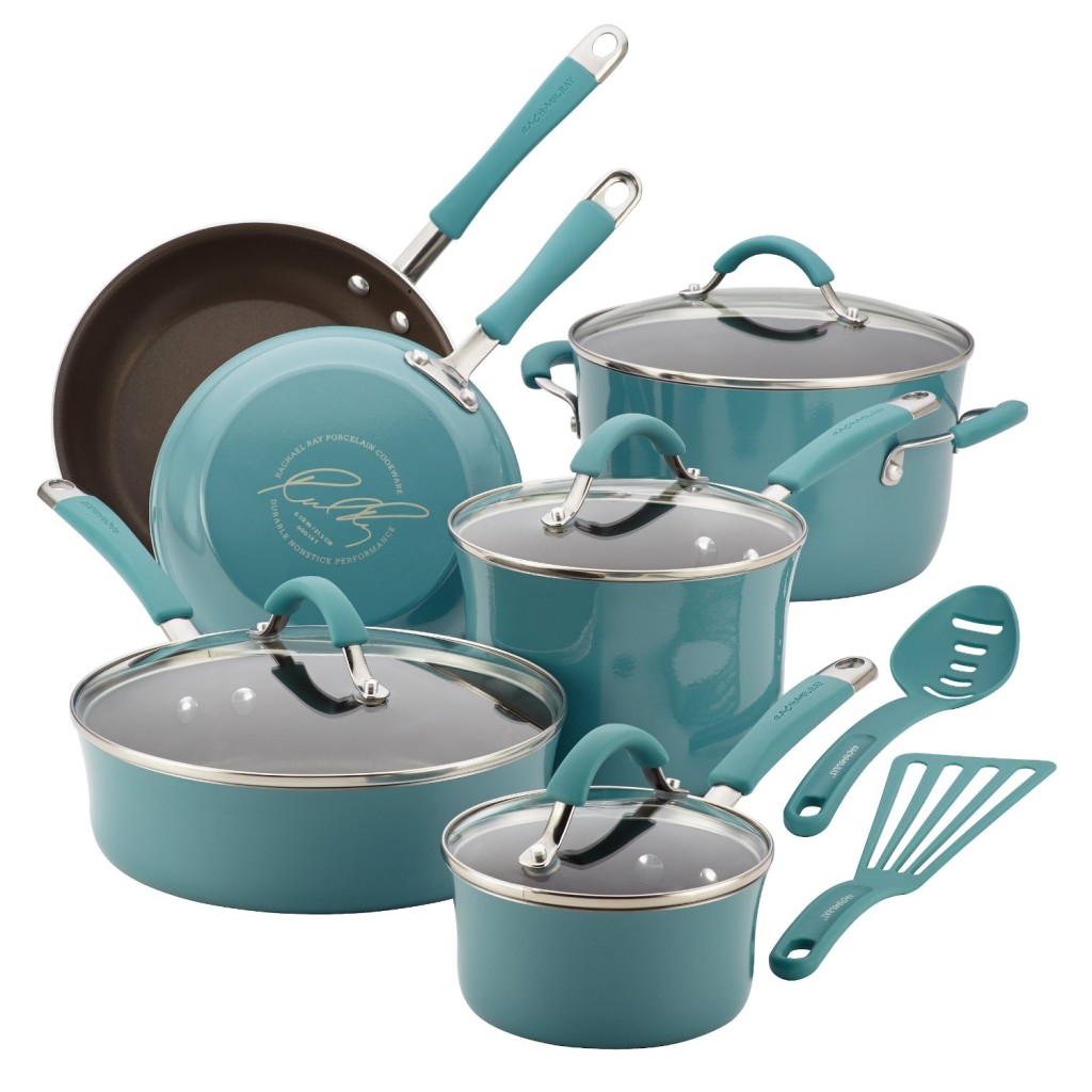 Pioneer Woman Cookware Set Nonstick #kitchenware Review 