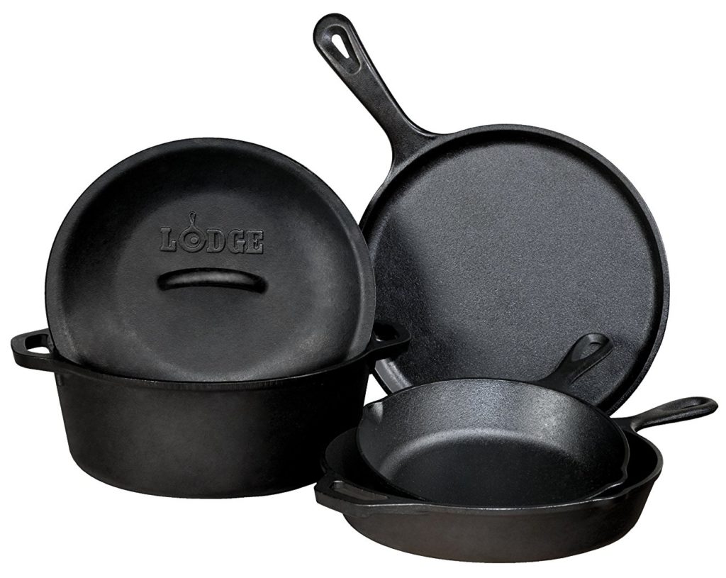 Lodge Cast Iron Cookware Set